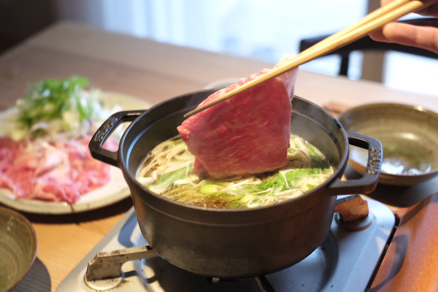 牛ロースしゃぶしゃぶセット（２〜３人前）